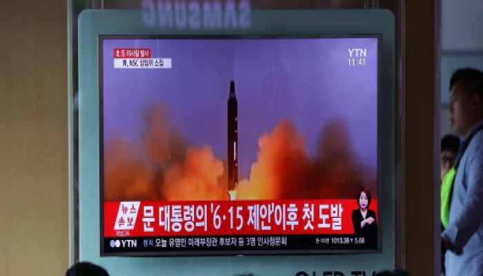 كوريا الشمالية تعلن نجاحها في إطلاق صاروخ باليستي عابر للقارات