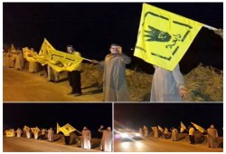 سلسلة بشربة لثوار الدلنجات تطالب برحيل العسكر فى ذكرى مجزرة الحرس الجمهورى