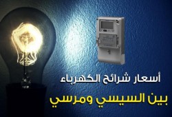 بعد زيادتها.. أسعار الكهرباء بين السيسي ومرسي (إنفوجرافيك)