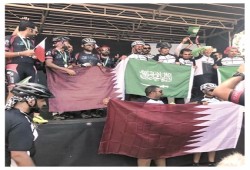 في ألمانيا: دراجو قطر يحتفلون مع نظرائهم السعوديين