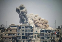 شبكة حقوقية: ما لايقل عن 4252 برميلاً متفجراً في النصف الأول من عام 2017