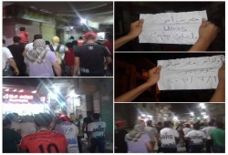 مسيرة ليلية لـ"أولتراس مصر" بحوش عيسى ضمن أسبوع "ايد واحده ضد الانقلاب"