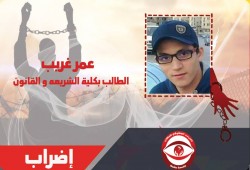 إضراب "عمر غريب" الطالب بجامعة الأزهر بطنطا يصل لليوم الخامس