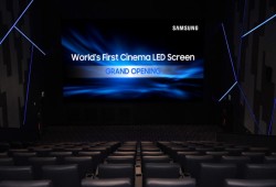 سامسونج تطلق أول شاشة سينمائية بتقنية LED HDR في العالم