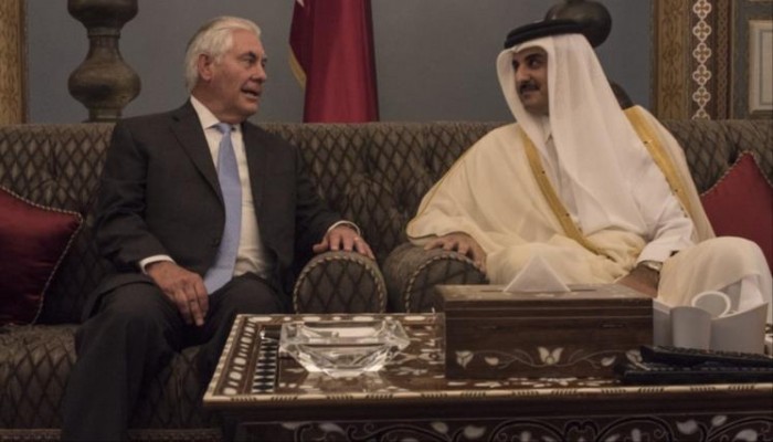تيلرسون ينهي جولته الخليجية بلقاء أمير قطر مجددا