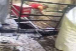 إصابة عاملين في انفجار تكييف داخل مطعم بالإسكندرية