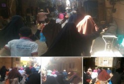 ثوار أمبابة"يلا يا مصري ثور ثور خلي بلدنا تشوف النور "