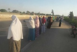 فعالية مناهضة للانقلاب لثوار بلبيس بالشرقية