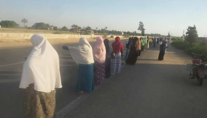 فعالية مناهضة للانقلاب لثوار بلبيس بالشرقية