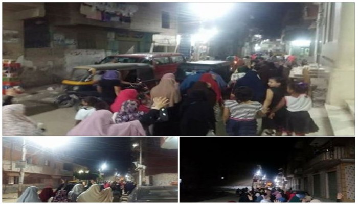 ثوار أبو حماد بالشرقية ينتفضون ضد السيسي الخائن