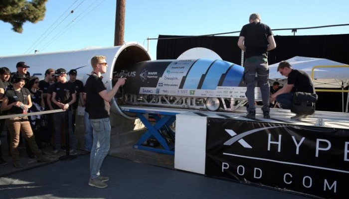 كبسولة "هايبرلوب ون" فائقة السرعة أمام اختبار مهم