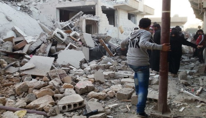 عائدون للرقة يروون مشاهد مؤلمة لأحوال الجثث فيها‎