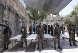 البوابات الإلكترونية على مداخل المسجد الأقصى تفجر غضبا جديدا