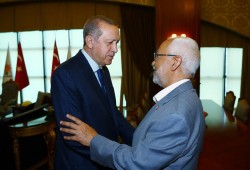 أردوغان يستقبل راشد الغنوشي بأنقرة