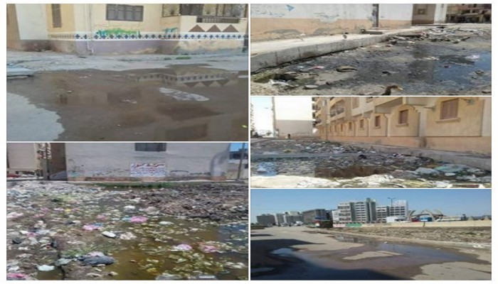 القمامة والصرف يهددان حياة أهالى "الأبعادية" بالبحيرة