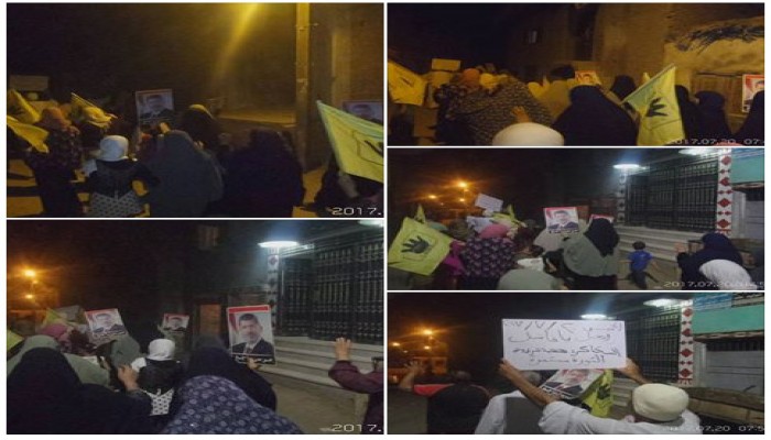 ثوار ههيا بالشرقية يختتمون فعاليات "أنقذوا المختفين قسرياً" بمسيرة حاشدة