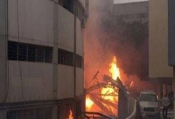 انفجار بمنطقة حدائق المعادي