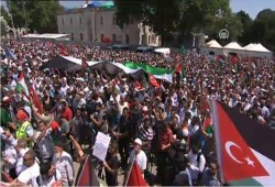 إسطنبول تنتفض دعما للأقصى