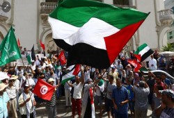 مئات التونسيين يخرجون في مسيرة غضب نصرة للأقصى