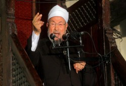 العلامة "القرضاوي" يدعو إلى إعلان "إسلامية" معركة الدفاع عن القدس