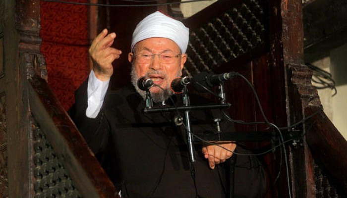 العلامة "القرضاوي" يدعو إلى إعلان "إسلامية" معركة الدفاع عن القدس