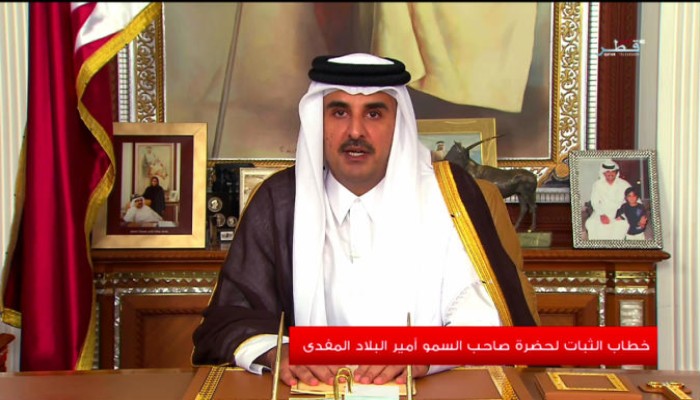 كلمة "تميم" عن الأقصى تجتاح التواصل.. وحماس تثمن