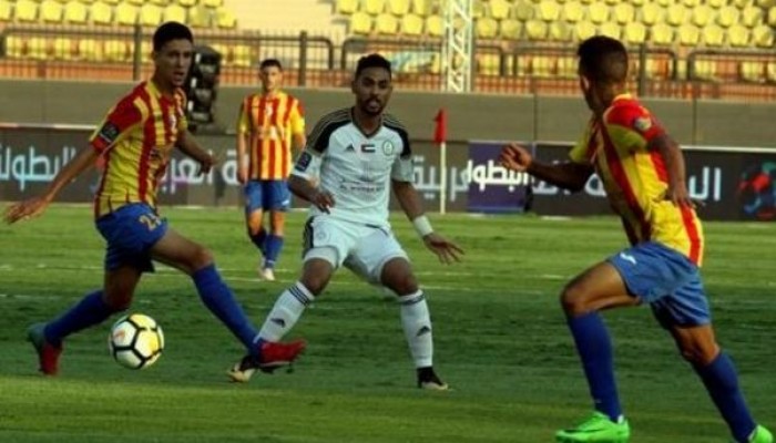 نصر حسين داي يفوز على الوحدة الإماراتي بهدفين نظيفين بالبطولة العربية