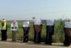 حرائر دمياط يواصلن التظاهر بأسبوع "لبيك يا أقصى"