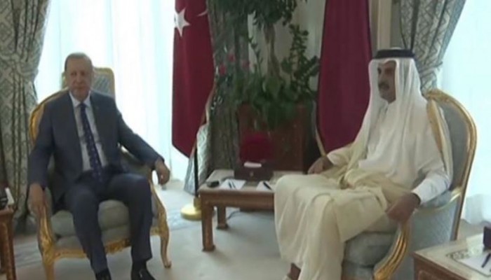 أمير قطر وأردوغان يبحثان سبل حل الأزمة الخليجية