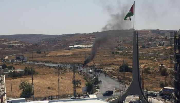 إصابات بالرصاص الحي في مواجهات "بيت إيل" شمال رام الله