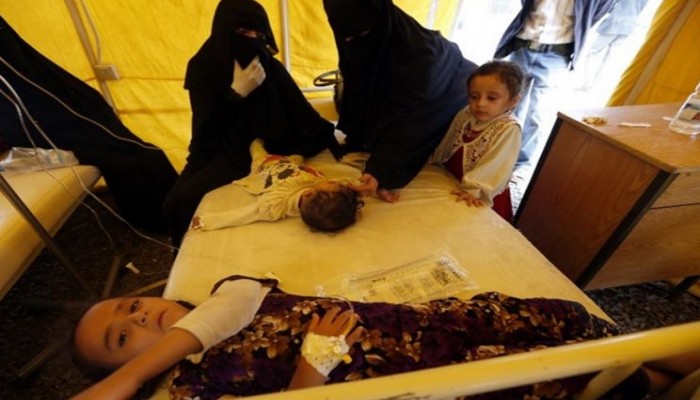 وفيات الكوليرا باليمن ترتفع لـ1864 والإصابات تقترب من 400 ألف