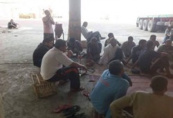 احتجاجات في مصنع أسمنت أسوان بعد تفحم عاملين وإصابة آخرين