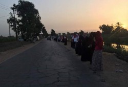 فعالية مناهضة للانقلاب العسكري بالزقازيق