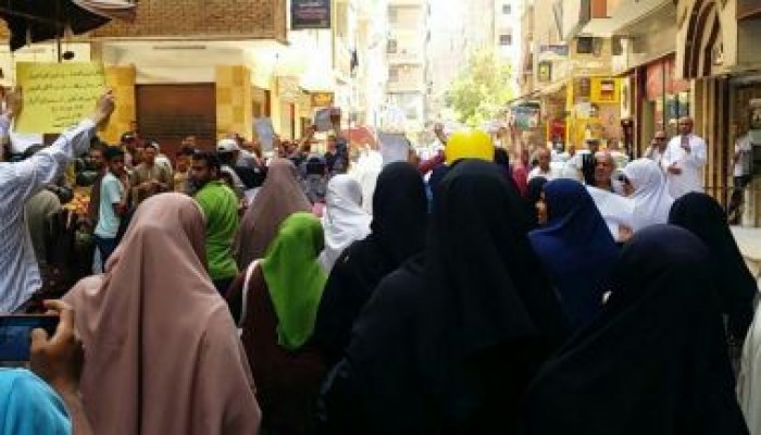 ثوار الهرم بالجيزة "لا لقتل الأبرياء"