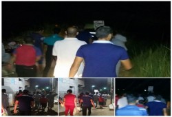 مسيرة لثوار حوش عيسى تفضح جرائم الانقلاب وتطالب برحيله