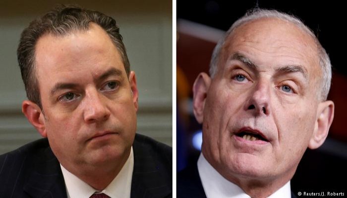 ترامب يستبدل كبير موظفيه