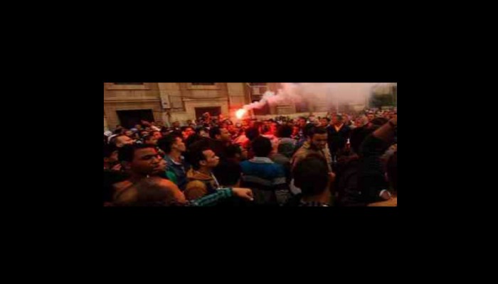 حبس 26 من مشجعى الأهلى والزمالك سنة فى واقعة استاد برج العرب