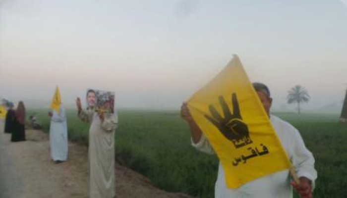 أهالي فاقوس بالشرقية يهتفون "الحرية للمعتقلين"