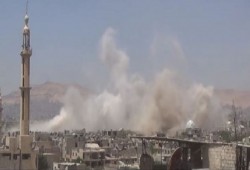 قصف عنيف جدا على الغوطة الشرقية خلف مجزرة غالبيتهم من النساء