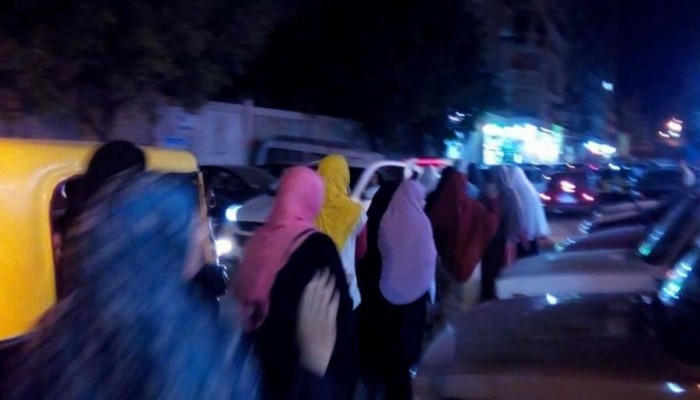 مسيرة لحرائر الرمل بالإسكندرية تنديدا بجرائم القتل