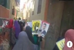 ثوار الجيزة : لن يستمر حكم العسكر لمصر