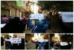 ثوار إمبابة بالجيزة: "عسكر يحكم تاني صعب.. إحنا السلطة وإحنا الشعب"