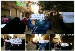 ثوار إمبابة بالجيزة: "عسكر يحكم تاني صعب.. إحنا السلطة وإحنا الشعب"