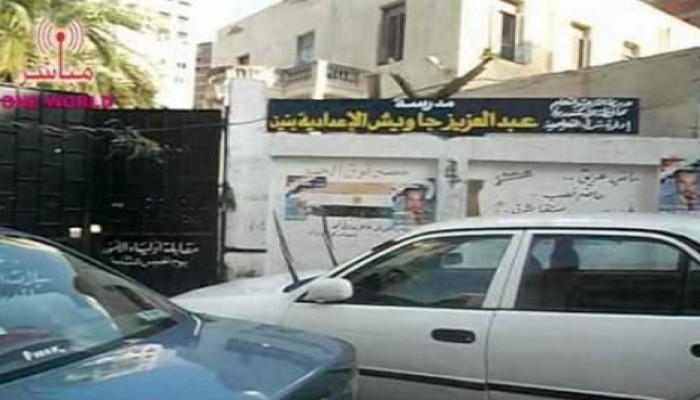 أولياء الأمور يحاولون حرق كنترول مدرسة إعدادية بالإسكندرية
