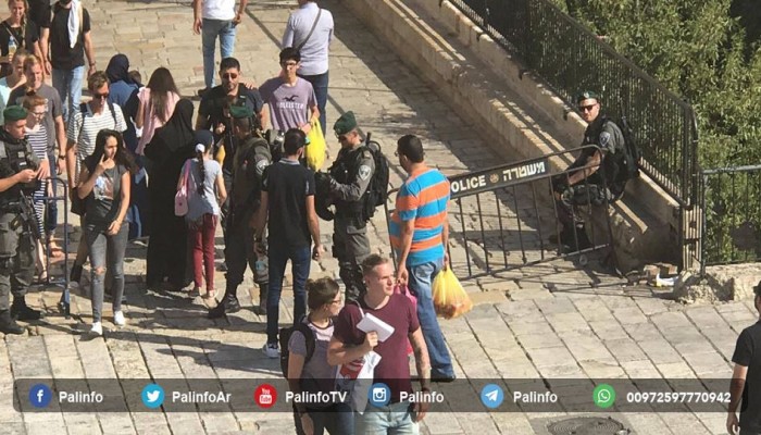 الاحتلال يمنع وصول فلسطينيي الداخل المحتل لـ"الأقصى"
