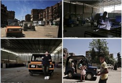 شاب من كرداسة يخترع سيارة صغيرة تتفوق على التوكتوك