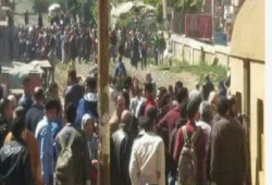 مصرع شخصين تحت عجلات قطار أبوقير في الإسكندرية