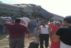 قطار الغلابه .. تصادم قطارين بالإسكندرية وعشرات الضحايا