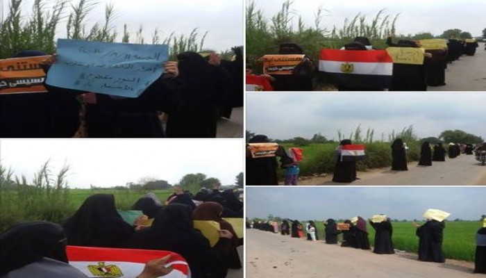 أهالي نبروه بالدقهلية" هنجيب حق الشهيد "