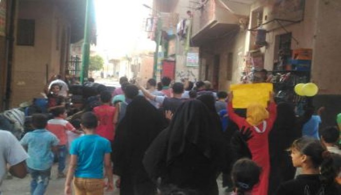مظاهرات لأحرار أوسيم للمطالبة بالقصاص لشهداء رابعة والنهضة